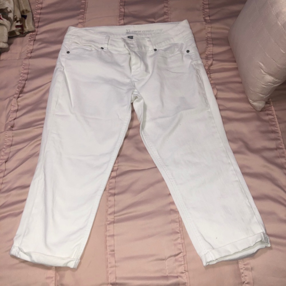 New York and Company crop jeans